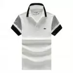 t-shirt lacoste homme new should line white